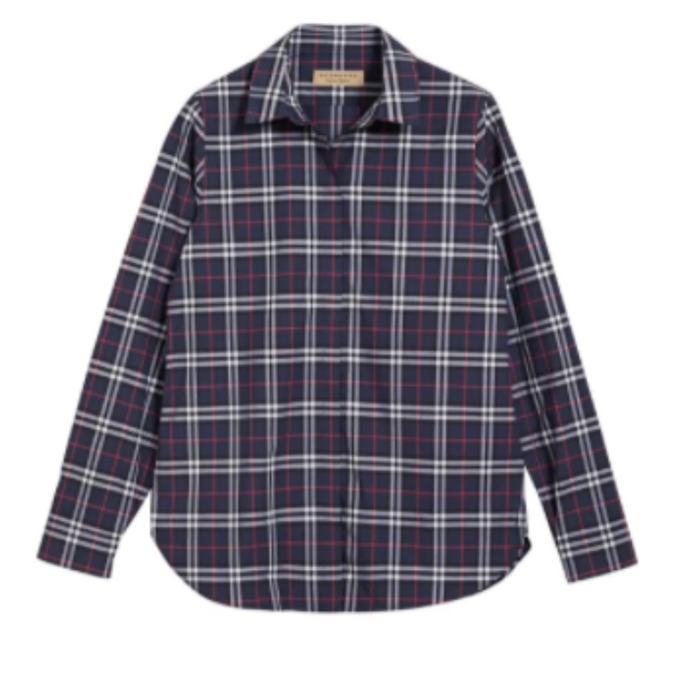 Burberry Ridgeton Plaid Long Sleeve Shirt